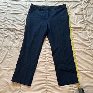 LOFT Navy Straight Leg Pants